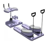 6 In 1 Crawling Training Machine, 3 Height Adjustable, for Core Training Waist Slimming, Multifunctional Spine Twist & Stretch Trainer mit LED Counter, Training Modes for Full-Body Workout