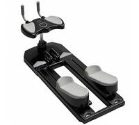 6-in-1 Crawling Training Machine,Back Stretcher Pro Spine Trainer,for Spinal Decompression & Lower Back Pain Relief, Waist Ab Twist Core Workout Equipment for Home Gym Black