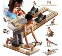 6 IN 1 Crawling Training Machine Spine Twist & Stretch Trainer Home Gym Exercise Machine With 3 Adjustable Height LED Counter 300kg Capacity, Detachable for Full-Body Workout
