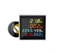 6-in-1 Digital Power Meter AC Voltage Current for frequency 6-in-1(AC250-450V)