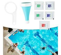 6-in-1 Digital Water Quality Tester with App Control for pH ORP Temperature Monitoring, Cloud Data Management for Pools Spas Aquariums Hydroponics Drinking