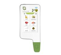 6 in 1 Eco 5 + Fish Geiger Counter Nitrate Tester Fruit Vegetable Meat TDS Water Tester Radiation Meter Radiation Meter Nitrate Tester Geiger counter dosimeter Nitrate Meter, white