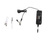 6 in 1 Electric Test Pen Multifunction Digital Display Tester Power Test Pen Sound Prompts Function for Automotive Repairing