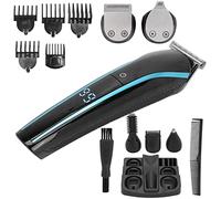 6-in-1-electro Barschneider Set, Ergonomic Electrical Hair Clipper, Washable Nasal Hair Cutter