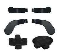 6 in 1 Elite Controller Paddles for Xbox Elite Series 2,Metal D-Pads set for Xbox Elite Series 2 Core,Stainless Steel Interchangeable Replacement Parts Accessories for Xbox Controller Elite(Black)
