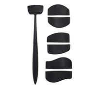 6 in 1 Eyeshadow Stamp Tools Kit DBOO Replaceable Silicone Eyeshadow Crease Line Kit Lazy Quick Eyes Makeup Tool 6 shapes Eye Shadow Applicator Cut Crease Stamp Line Set