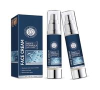 6 in 1 Face Cream for Men, Organic Mens Anti Aging Wrinkle Face Cream for All Skin Care, Natural Moisturiser(2Pcs)