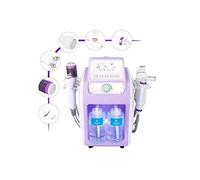 6 in 1 H2O2 Hydro Dermabrasion Facial Machine Hydro Oxygen Water Sprayer Peeling Blackhead Removal Skin Scrubber Skin Care Beauty Device Elitzia