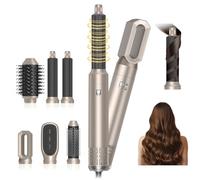6 in 1 Hair Styler Set 1000W Air Styler Hair Dryer Brush Magic Styler Automatic Air Curling Iron for Curl, Straighten, Volume, Blow Dry