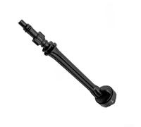 6-in-1 High Pressure Washer Nozzle for Cordless Car Wash, 360 Degree | Rotating Spray Head with Thickened for Design, Lightweight Power Tool Accessory for Garden Cleaning and Pet Bathing, Black