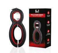 6-in-1 Jar and Bottle Opener - Essential Twist-Off Tool for Bottles, Cans, and Jars | Ideal for Seniors, Kids, and Those with Arthritic Hands