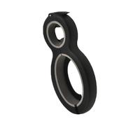 6 in 1 Jar Opener, Can Beer Opener Open Jar Lids Adjustable Opening Size Kitchen Tool Comfort Handle for Can Beer Bottle Caps Pull Tabs (Black)