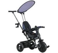 6-in-1 Kids Ride-On Toy with Removable Push Handle, Blue, Age 1.5+ Years Old