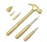6 in 1 Mini Hammer & Screwdriver Set, Small Hammer Portable Multitool Hammers with Flat Head Phillips Screwdriver and Claw-Hammer Tackle Basic Household Tasks Gifts for Women