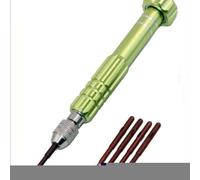 6 in 1 Multifunctional Opening Repair Tool Kit Set for Mobile Phones, Precision Screwdriver Handle for PC, Watch, Glasses Electronics Laptop, Cell Phone, Glasses with 5 Steel Magnetic Bits. (Green)