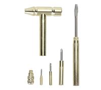 6 in 1 Multifunctional Small Hammer Hammer Hammer Set Mini Repair Tool with Screwdriver Wrench for Electronic Maintenance DIY Craft Projects