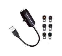 6 in 1 Mystical Tarot USB Projector Light Flexible LED Atmosphere Night Lamp for Room Bedroom Party Wall Decor