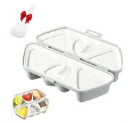 6 in 1 Onigiri Mold,6 in One Onigiri Mold with Rice Spoon,Silicone Rice Ball Molds,Triangle R ice Ball Molds for Storing Sushi and Making,Quick to Make,Easy to Store Carry & Clean,Picnic Accessories