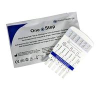 6 in 1 Panel Home Drug Test Kit - Tests for Cocaine, Heroin (Opiates), Speed (Amphetamines), benzodiazepines (Valium), buprenorphine and EDDP (Methadone)