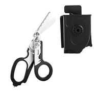 6 in 1 Response Emergency Multi Tool Pliers Folding Emergency Response Shears with Utility Holster for Outdoor Camping