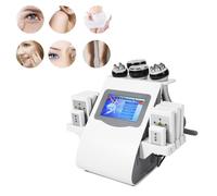 6-in-1 RF 40K Vacuum Cavitation Machine for Total Body Slimming, Fat Removal & Skin Tightening (100-240V UK Plug)