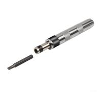 6-in-1 Screwdriver Set 1/4 Inch Chrome Vanadium Steel for Rusty Stuck Broken Fasteners Removal Multi-Function Hand Gadget Kit for DIY