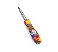 6 in 1 Screwdriver w/ Floral Design by Papa John'S Toolbox