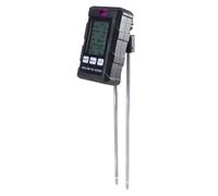 6 in 1 Soil Tester with LCD Display Easy Carry Testing Device for Fertility Temperature & Meter