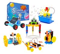 6 In 1 STEM Kits for Kids Crafts 6-8 8-12, Boys Gifts Toys for 6 7 8 Year Old Boy Birthday Gift Ideas, STEM Robotics Science Kits Activities Robot Building Age 8-10 9 10 11 12 13 14