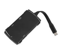 6 in 1 Typ C Hub USB Adapter with 4K HD Multimedia Interface 5Gbps USB 3.0 100W PD Docking Station with Card Reader