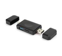 6 - in - 1 Type - C Memory Card Reader OTG, USB 3.0 Hub with SD microSD TF Card Slots, for Android Phones Tablets and macOS Laptops