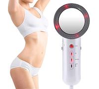 6 in 1 Ultrasonic Infrared Slimming Machine, Cavitation Machine Fat Cellulite Removal Device Massager for Face and Body, EMS LED Light Therapy for Weight Reduce Skin Tightening Dissolve Lipo Therapy