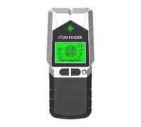 6-in-1 Wall Detector, Multi-Function Stud Finder with Metal & AC Wire Detection, Deep Scan Sensor for Wood Beam Pipe Location, LCD Display, Black/Silver(Silver)