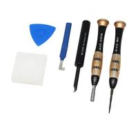 6-in-1 Watch Repair Screwdriver Tool Set with Alloy Steel Tools | This six-in- maintenance set includes alloy steel tools and a soft mat to assist with safe watch and device repairs.