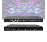 6-in 4-out Feedback Suppressor, Anti-howling Audio Processor With 6.5 Interface, Feedback Frequency Shifter For Microphone, Professional Ktv Digital Effector, For Performance Stage Conference Ktv