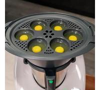 6 IN1 Egg Egg Steamer for TM5 TM6 Food Grade PP Egg Poachers Multifunctional Cooker Tools Molds Kitchen Cooking Gadgets