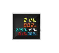 6 in1 Mini Electronic Watt-Hour Meter Voltage Current Power Display Frequency Meter Intelligent Power Monitor(AC50-300V)