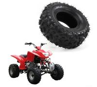 6 Inch 145/70-6 Tubeless Tire, For ATV Go Kart UTV Lawn Mower, Off Road Knobby Tread Rubber Tire For 110Cc Mini Bike