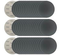 6 Inch 50 Pcs Wet Dry Sanding Discs Hook and Loop, 800 Grit Sandpaper Automotive Wood Metal Polishing & Sanding, Silicon Carbide Sand Paper for Random Orbital Sander (Grit 800)