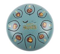6-inch 8-tone Ethereal Drum Halloween Day Gift Musical Instrument, Multi-color Tambourine, Suitable for Fetal Training, Music Performance, Music Initiation, Yoga Meditation Instruments (Steel Drums5)