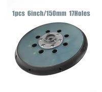 6 Inch Backing Pad for DA Polishers, Features Heat Emission Holes and Ventilated Channels for Optimal Performance