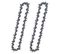 6 Inch Bar 1/4" P Electric Saw 37 Knots 18 Knives Chain Guide Replacement Mini Steel Chainsaw Chains Garden Tool(2pcs 6-inch Chain)
