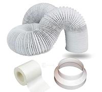6 inch Blauberg 3m Portable Air Conditioner Venting Duct Hose Extension kit.