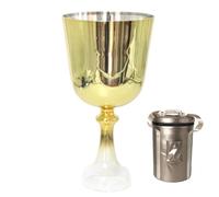 6 Inch Color Crystal Singing Handle, Perfect Standard Perfect Heart Chakra For Sound Healing, Yoga, Meditation, With Mallet, Travel Carrying Bag(G4 tone,432hz)