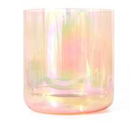 6 Inch Crystal Singing Bowl, 432Hz Clear Quartz Singing Bowl, For Beginners Professionals, Relieve Fatigue Anxiety, Meditation Props, Alchemist Orange(B Note)