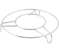 6 Inch Dia Stainless Steel Round Steamer Steam Rack Kitchen Cooking Deft and Fashion, normal