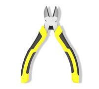6 Inch Diagonal Cutting Pliers, Precision Wire Cutters Heavy Duty Steel Wire Cutters with Spring-Loaded & Anti-Slip Handle Multi-Function Side Cutters for Electricians, Jewelry Craft & Home DIY