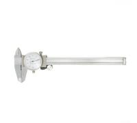 6 Inch Dial Vernier Caliper Stainless Steel Measuring Tool 0.001 Inch Accuracy for Inside Outside Depth Step Measurements