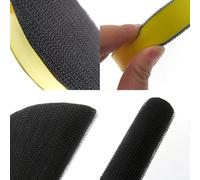6 Inch Flexible Foam Hand Sanding Block with Hook and Loop Backing Pad for Sanding Discs, Ergonomic Rubber Grip for Woodworking, Auto Body, Drywall, Arts and Crafts, Easy Disc Attachment and Removal