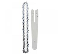 6 Inch Guide and 1/4 Inch 37 Links Chain Compatible with Lithium Electric Saw Replacement Garden Tool Parts Accessories